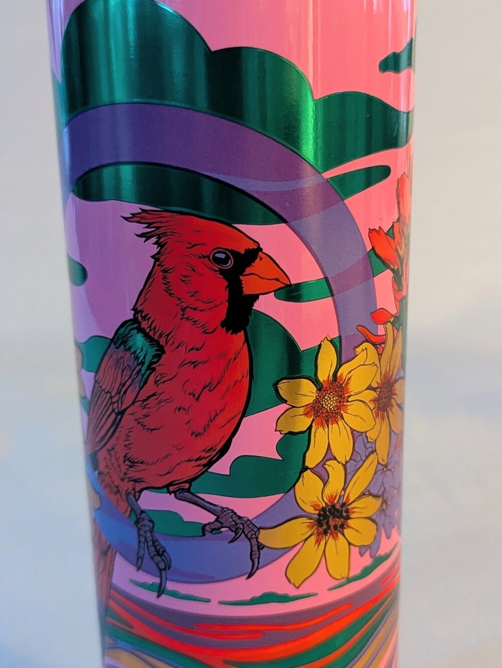 Starbucks Rex Hamilton Stainless Steel Travel Mug 16 oz
